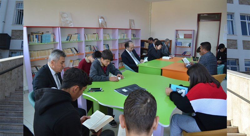 AHENK Projesi kapsamında Mesude – Erol Memioğlu Mesleki ve Teknik Anadolu Lisesi ziyaret etti